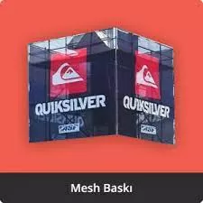 Mesh Baskı (Delikli Branda Baskı)