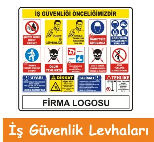 İş Güvenlik Levhaları