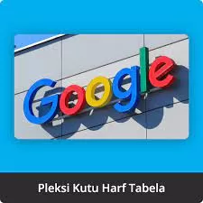 Pleksi Kutu Harf Tabela